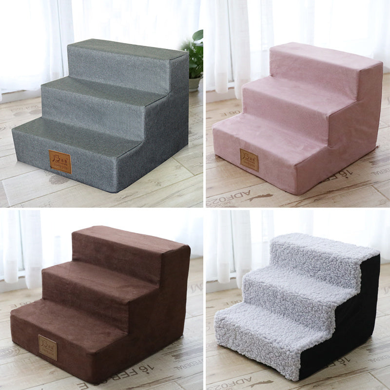 Dog Climbing Stairs – Sponge Steps for Small Pets