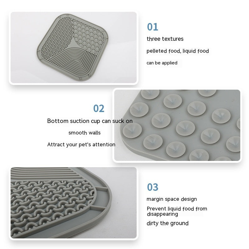 Anti-choke pet sucker mat - Dog Licking Mat Pet Supply
