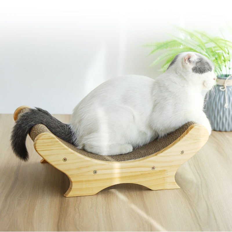 U-shaped Bed Cat Toy - Cat Paw Grinder