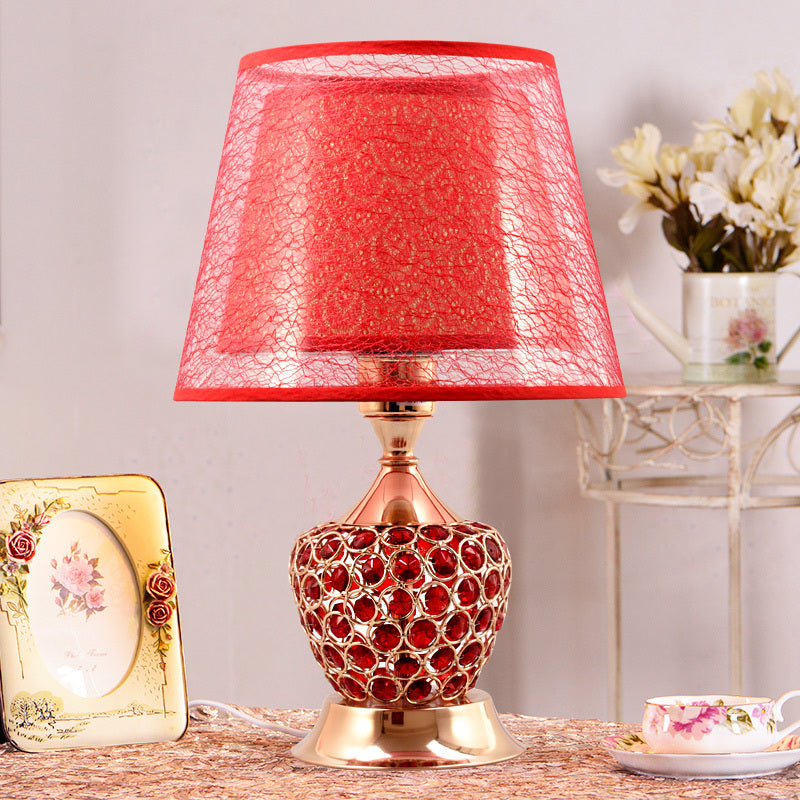 Modern Chrome Glass Light – Stylish Bedroom Bedside Lamp