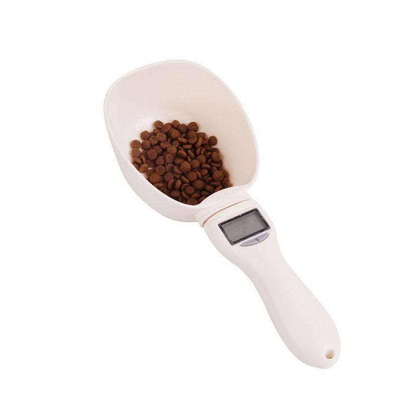 Pet Feeding Weighing Spoon -  with clear LCD and detectable scoop