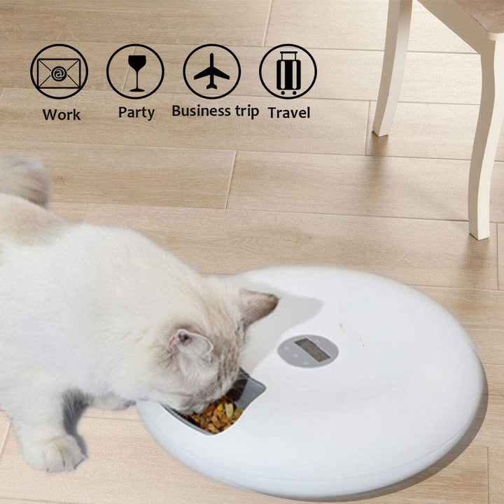 Automatic Pet Feeder For Cats And Dogs Snacks