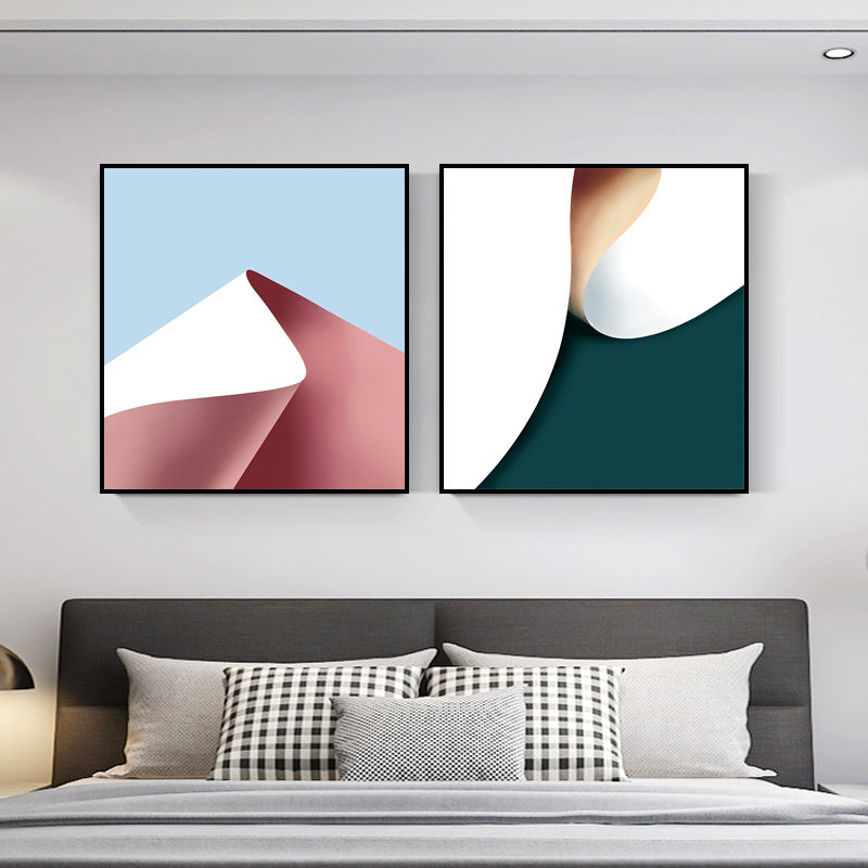 Abstract Canvas Poster – Nordic Style Frameless Decor