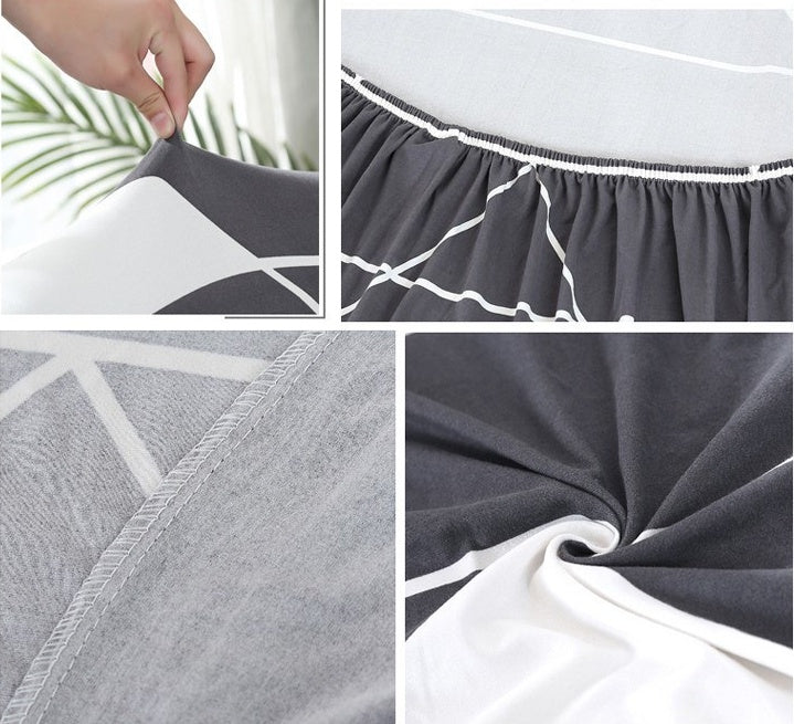 L-Shaped Sofa Cover – Stretchable Sectional Couch Protector