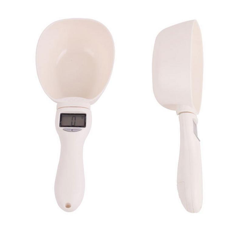 Pet Feeding Weighing Spoon -  with clear LCD and detectable scoop