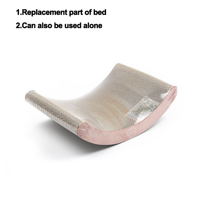 U-shaped Bed Cat Toy - Cat Paw Grinder