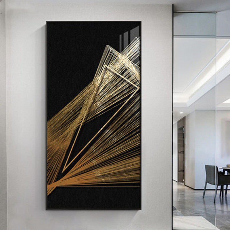 Modern Geometric Art – Abstract Canvas Wall For Home Decor