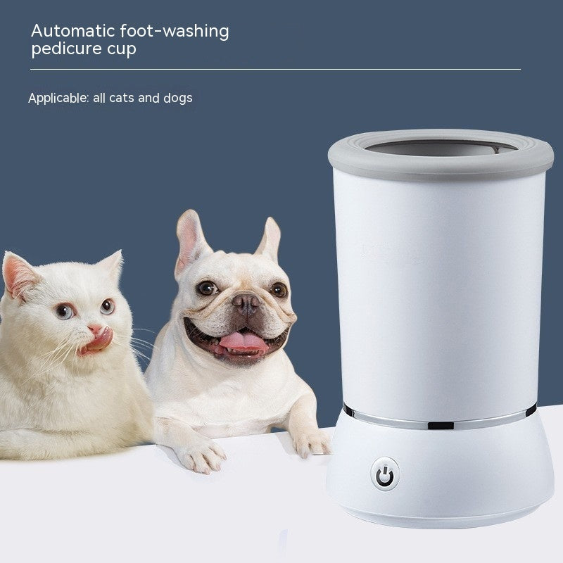 Automatic Foot Washing Pedicure Cup – Fast Foot Washer for Pets
