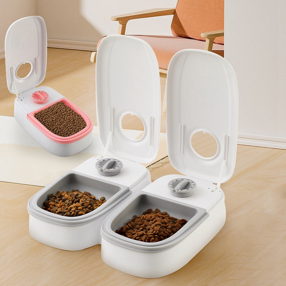 Smart Pet Feeder – Auto Food Dispenser for Cats & Dogs