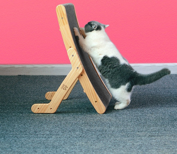 Vertical Cat Scratch & Bed – Deforms for Play, Sleep & Claws