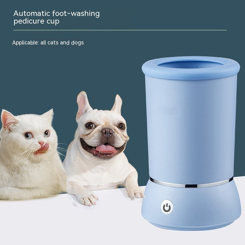 Automatic Foot Washing Pedicure Cup – Fast Foot Washer for Pets