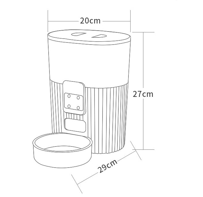 Smart Pet Feeder – Timed & Measured Meals for Pets