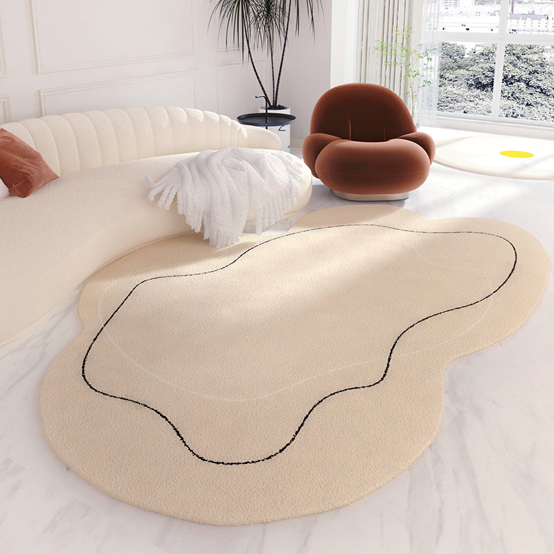 Soft Cream Bedroom Carpet – Perfect for Balcony Spaces