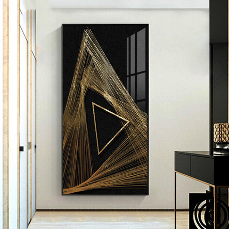 Modern Geometric Art – Abstract Canvas Wall For Home Decor