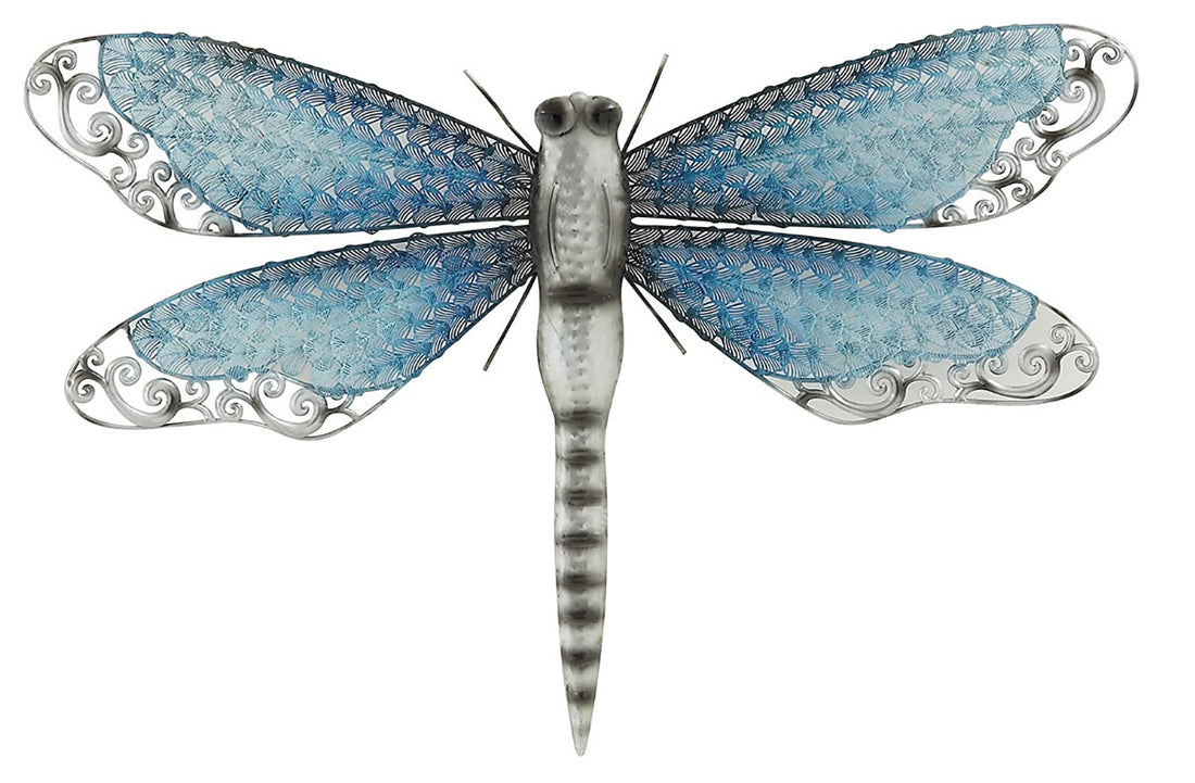 Blue Butterfly Wall Decor – Elegant Wing Scale Design