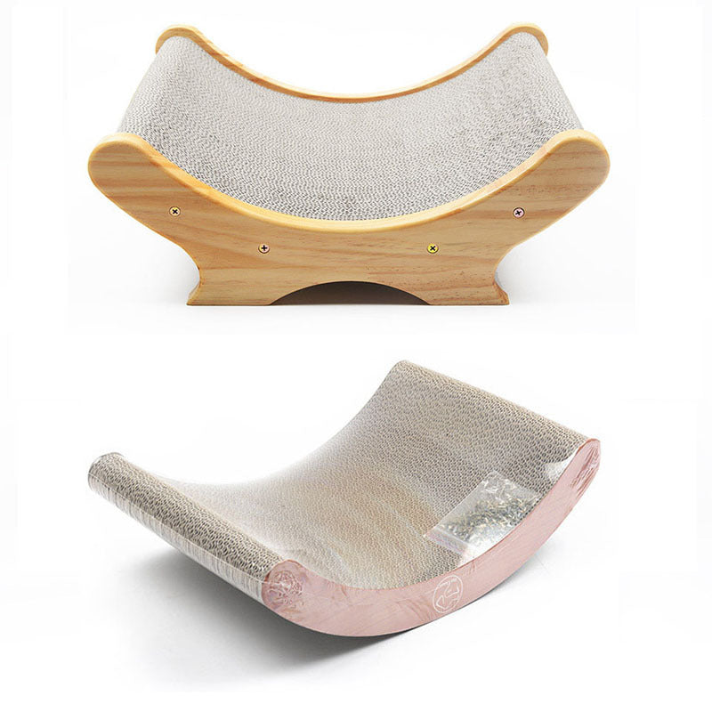 U-shaped Bed Cat Toy - Cat Paw Grinder