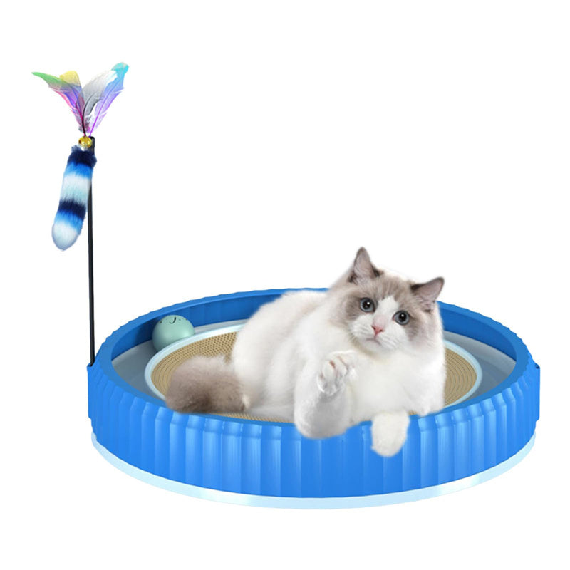 Round Cat Scratching Board – Anti-Scratch Furniture Guard