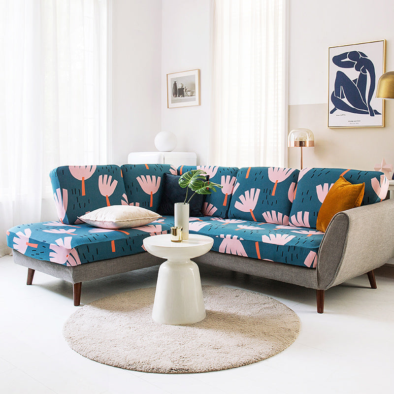 Universal Stretch Sofa Cover – Non-Slip, Thickened Protection