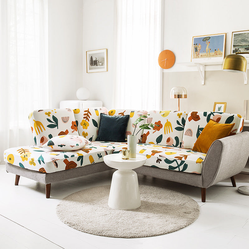 Universal Stretch Sofa Cover – Non-Slip, Thickened Protection