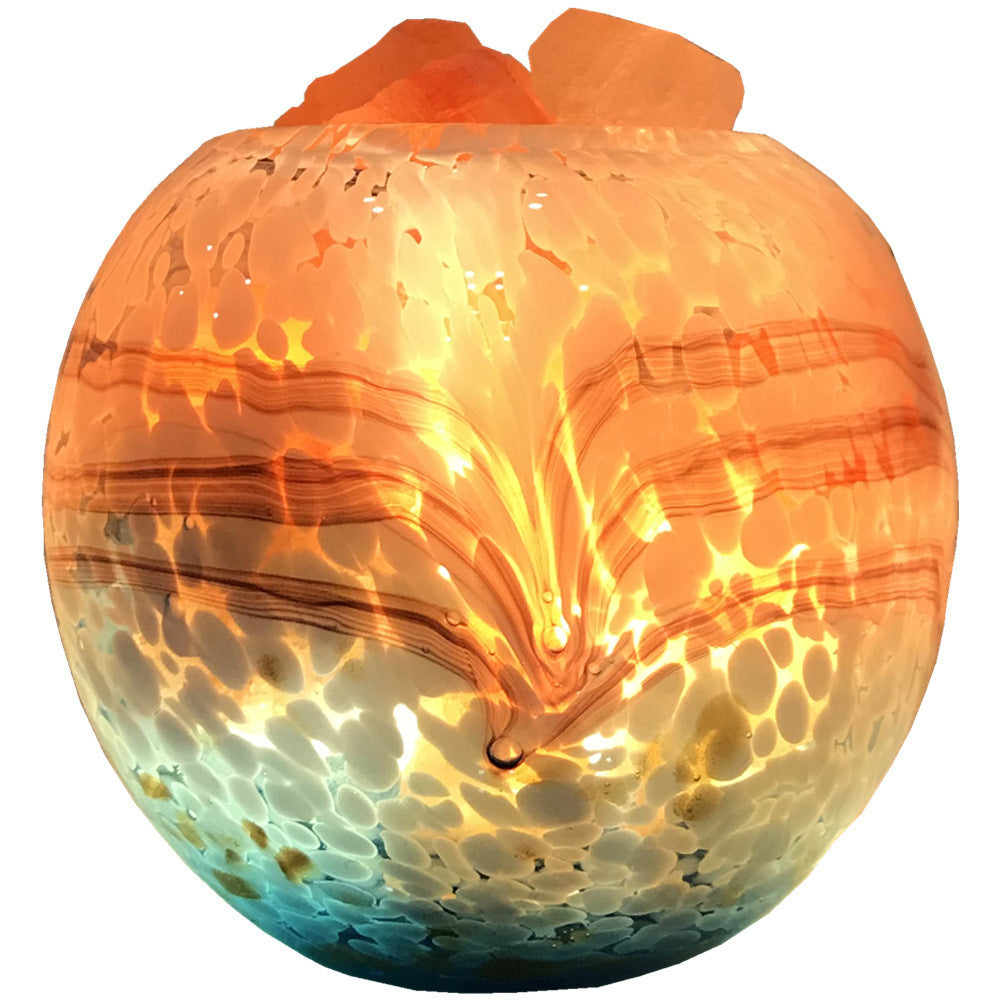 Elegant Bedroom Glass Night Light – Soft Glow for Sleep