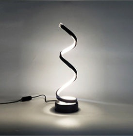 Sculptural LED Bedroom Bedside Table Lamp - Multi Color design