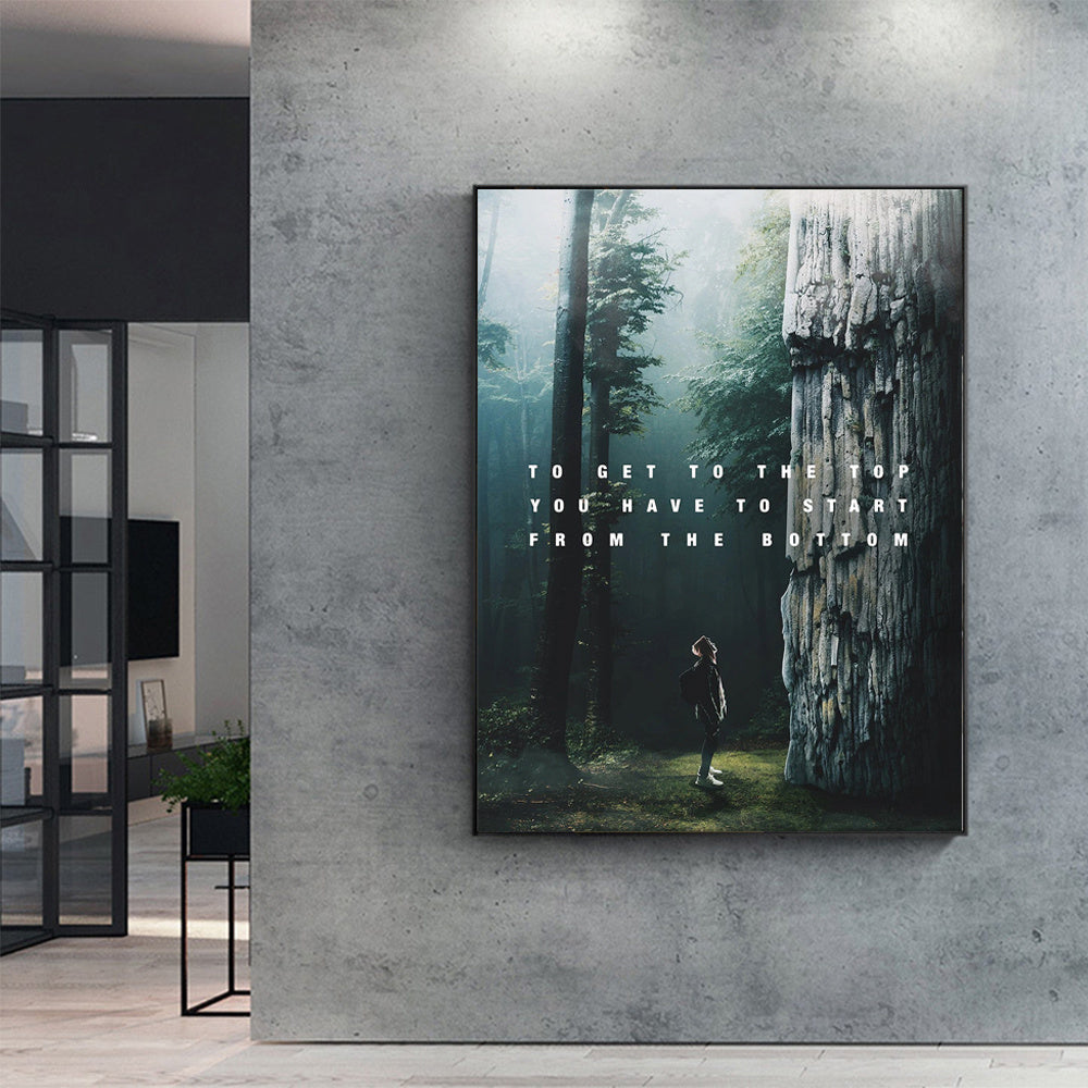 Modern Canvas Art Posters – Inspiring Quotes for Every Wall