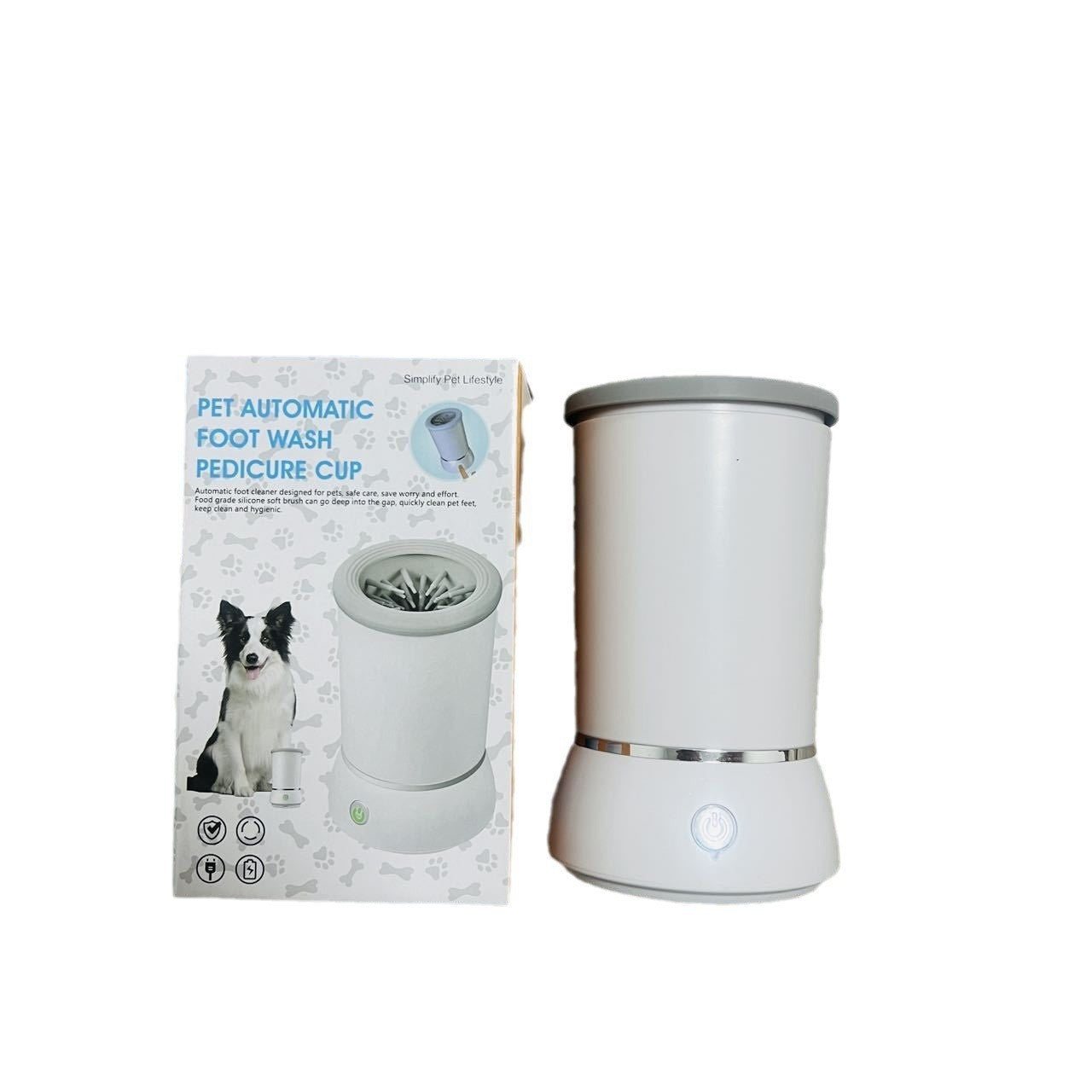 Automatic Foot Washing Pedicure Cup – Fast Foot Washer for Pets