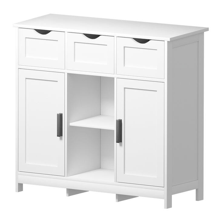 White Cabinets with Drawers & Shelves – Home Decor Furniture