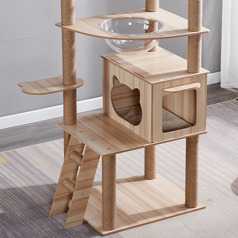 Multi-Level Cat Climbing Frame – Relax, Nest & Scratch Post