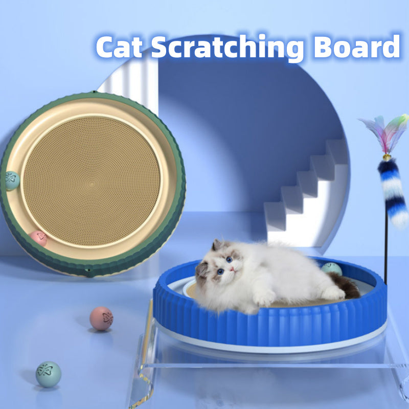 Round Cat Scratching Board – Anti-Scratch Furniture Guard