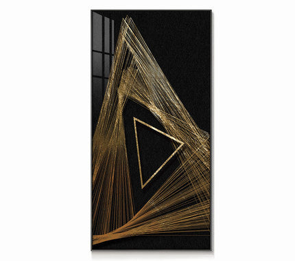 Modern Geometric Art – Abstract Canvas Wall For Home Decor