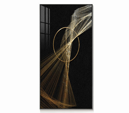 Modern Geometric Art – Abstract Canvas Wall For Home Decor