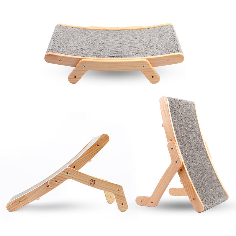 Vertical Cat Scratch & Bed – Deforms for Play, Sleep & Claws
