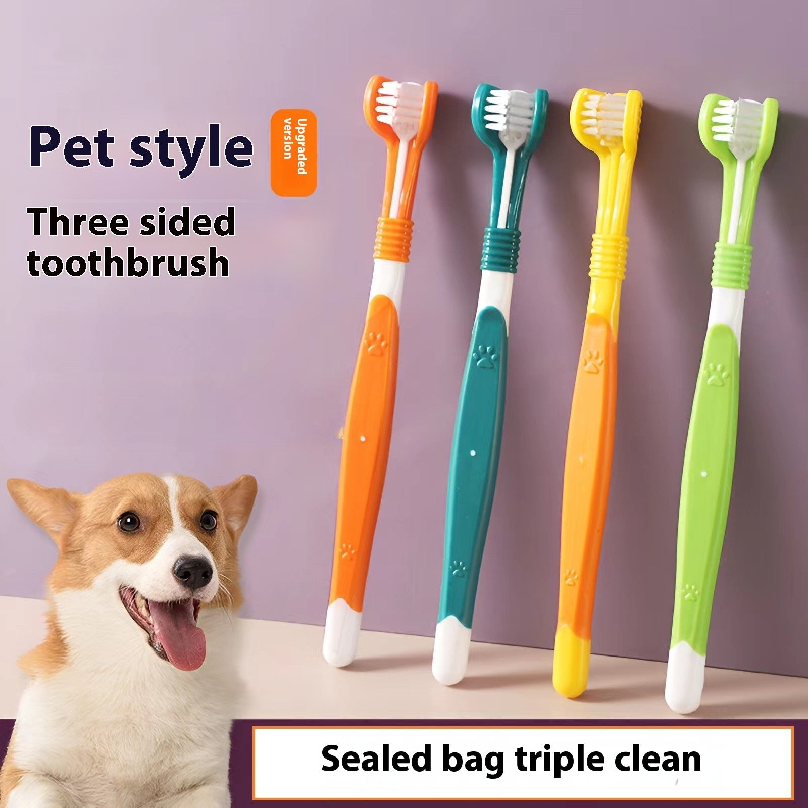 Pet Toothbrush Kit – Easy Oral Care for Dogs & Cats