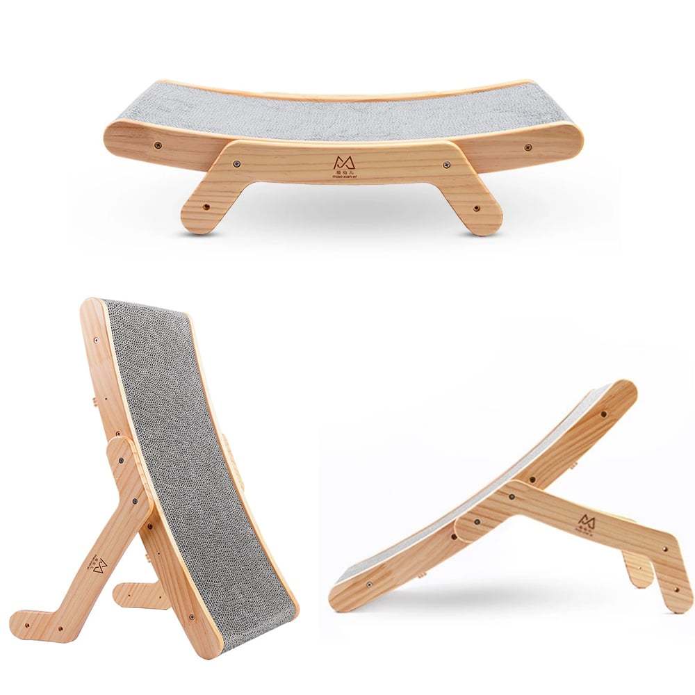Vertical Cat Scratch & Bed – Deforms for Play, Sleep & Claws
