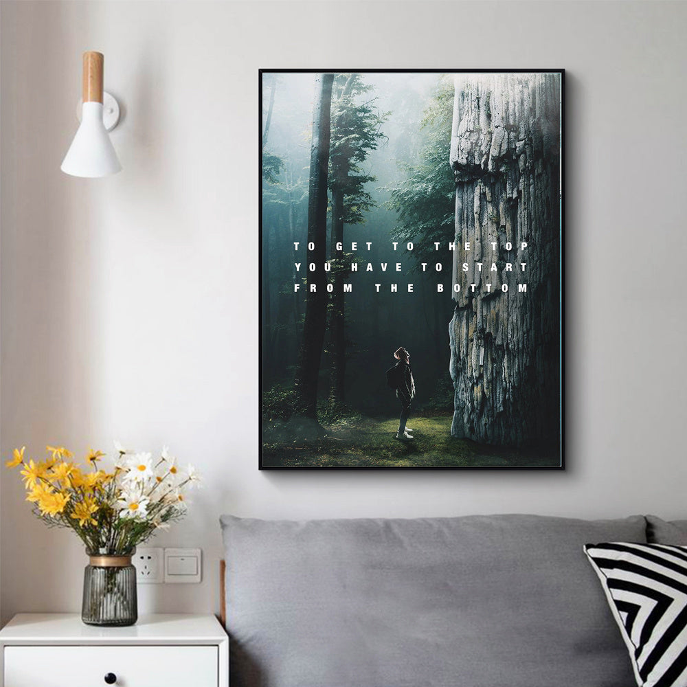 Modern Canvas Art Posters – Inspiring Quotes for Every Wall